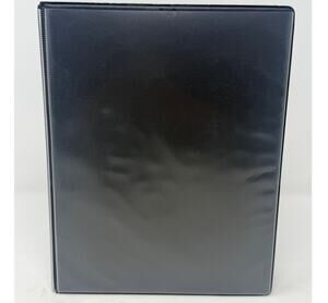 Pen Gear Black Mini Durable View 175 Sheet Capacity 1 inch Three Ring Binder